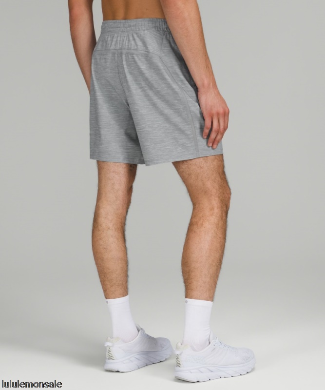 Lululemon Deutschland DELULU826 | Lululemon Deutschland Heather Allover Sea Pace Breaker Gefüttert Kurz 7